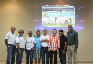 Entrega de trofeo Super Master San Pedro Sula a Junta Noroccidente